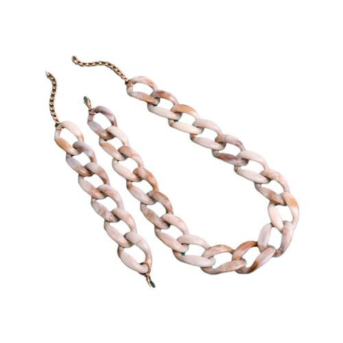 Bonbonfarbene Acryl-Halskette für Schlüsselbein, Gliederkette mit Schnalle, Halskette, Armband, verstellbar, dünner Schmuck für Frauen, Acryl Bonbonfarbene Acryl-Halskette für Schlüsselbein, Gliederkette mit Schnalle, Halskette, Armband, verstellbar, dünner Schmuck für Frauen, Acryl von ZALTAS