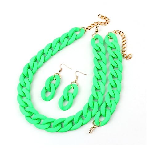 Süßes buntes Acryl-Halsband, modisch, bunt, Schlüsselbeinkette, Acryl, mattiert, vielseitiges Set, Halskette, Punk-Kette, Egirl-Party, Hip-Hop, L Süßes buntes Acryl-Halsband, modisch, bunt, Schlüsselbeinkette, Acryl, mattiert, vielseitiges Set, Halskette, Punk-Kette, Egirl-Party, Hip-Hop, L von ZALTAS