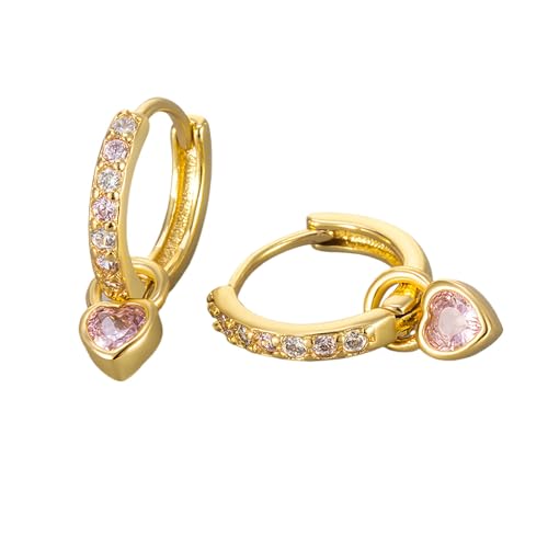 Elegante Kristallohrringe für Frauen Schmuckset Mit Natursteinen und Box Geburtstagsgeschenk für Freundin oder Ehefrau Pink Yellow Elegante Kristallohrringe für Frauen Schmuckset Mit Natursteinen und Box Geburtstagsgeschenk für Freundin oder Ehefrau Pink Yellow von ZALXOZYL