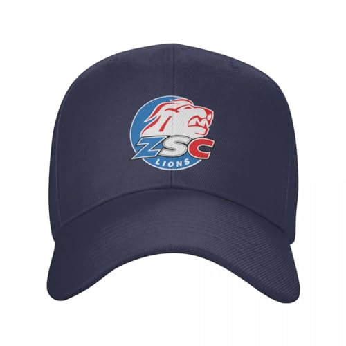 Basecap ZSC Lions Schweizer Eishockey Sportfans Zürich Schweiz Baseballmütze Hut Strand Luxus Damen Hüte Für Die Sonne Herren Geschenk von ZAMASS