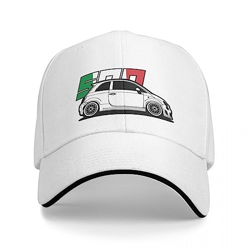 ZAMASS Basecap Abarth Cap Baseballkappe Baseballkappe Herren Kapuze Baseballkappen männlich Damen Geschenk von ZAMASS