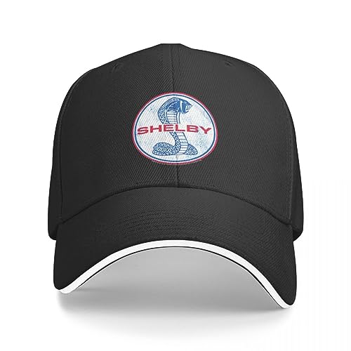 ZAMASS Basecap Carroll Shelby Cobra Cap Baseballmütze Militärmütze Herren Hüte Herren Mütze Damen Geschenk von ZAMASS