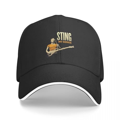 ZAMASS Basecap Meine Lieder Sting Tour 2023 Baseball Cap Trucker Cap Hut Strand Trucker Hüte für Männer Frauen Geschenk von ZAMASS