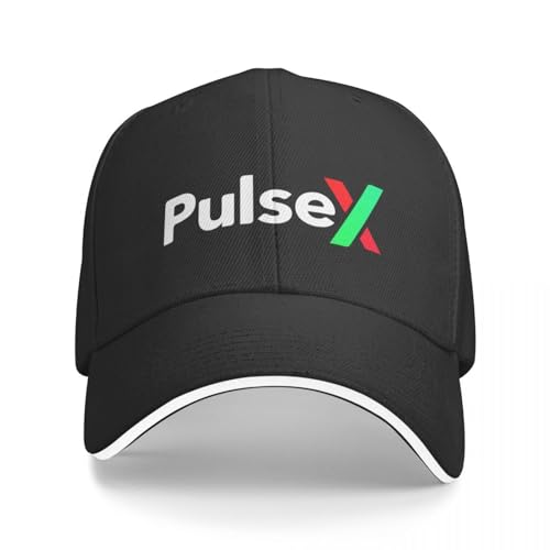 ZAMASS Basecap PulseX PLSX Crypto Logo Hex Pulse Cap Baseballkappe Hüte Baseballkappe Kappe Mannkappe Damen Geschenk von ZAMASS