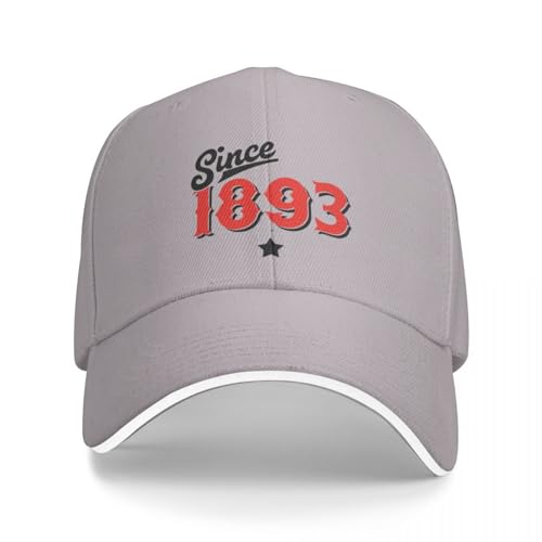 ZAMASS Basecap Seit 1893 Stuttgart Fußball Fußball Baseball Cap Militärmütze Mann Anime Anime Hut Thermovisier Herren Hut Damen Geschenk von ZAMASS