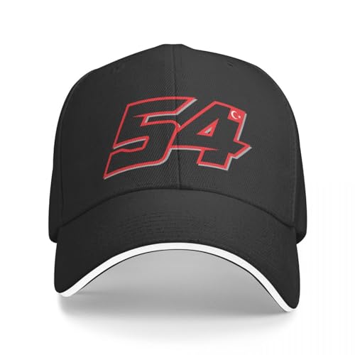ZAMASS Basecap Toprak Razgatlioglu Nummer 54 Baseballkappe Sonnenkappe Neu im Hut Cosplay Anime Hut Damen Strandhut Herren Geschenk von ZAMASS