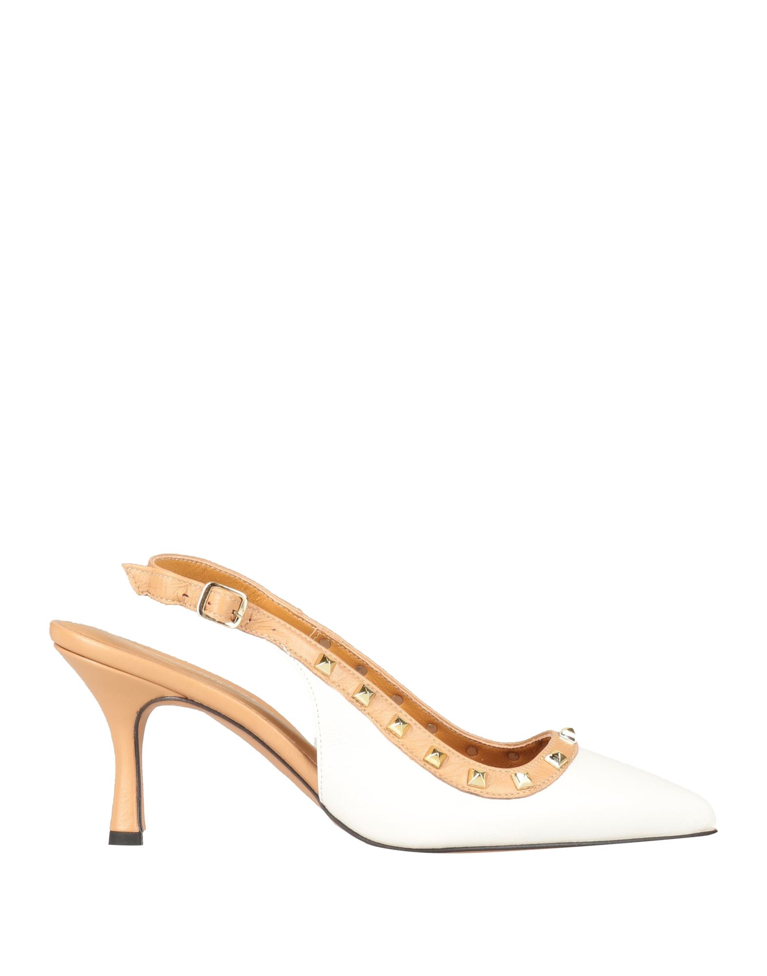 ZANFRINI Cantù Pumps Damen Off white von ZANFRINI Cantù