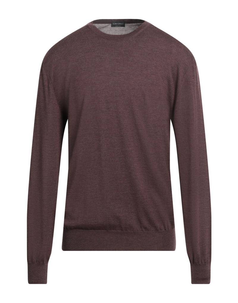 ZANIERI Pullover Herren Schokobraun von ZANIERI