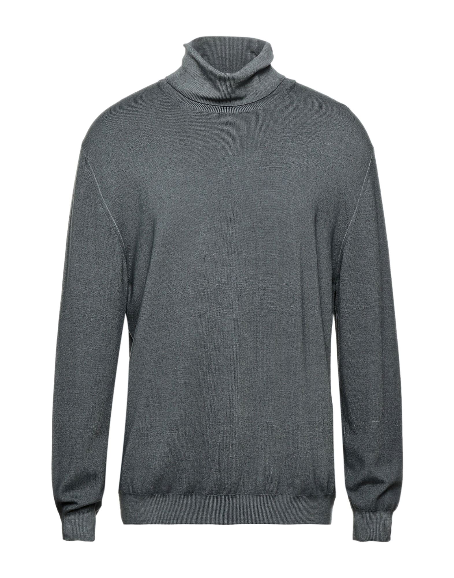 ZANIERI Rollkragenpullover Herren Taubenblau von ZANIERI