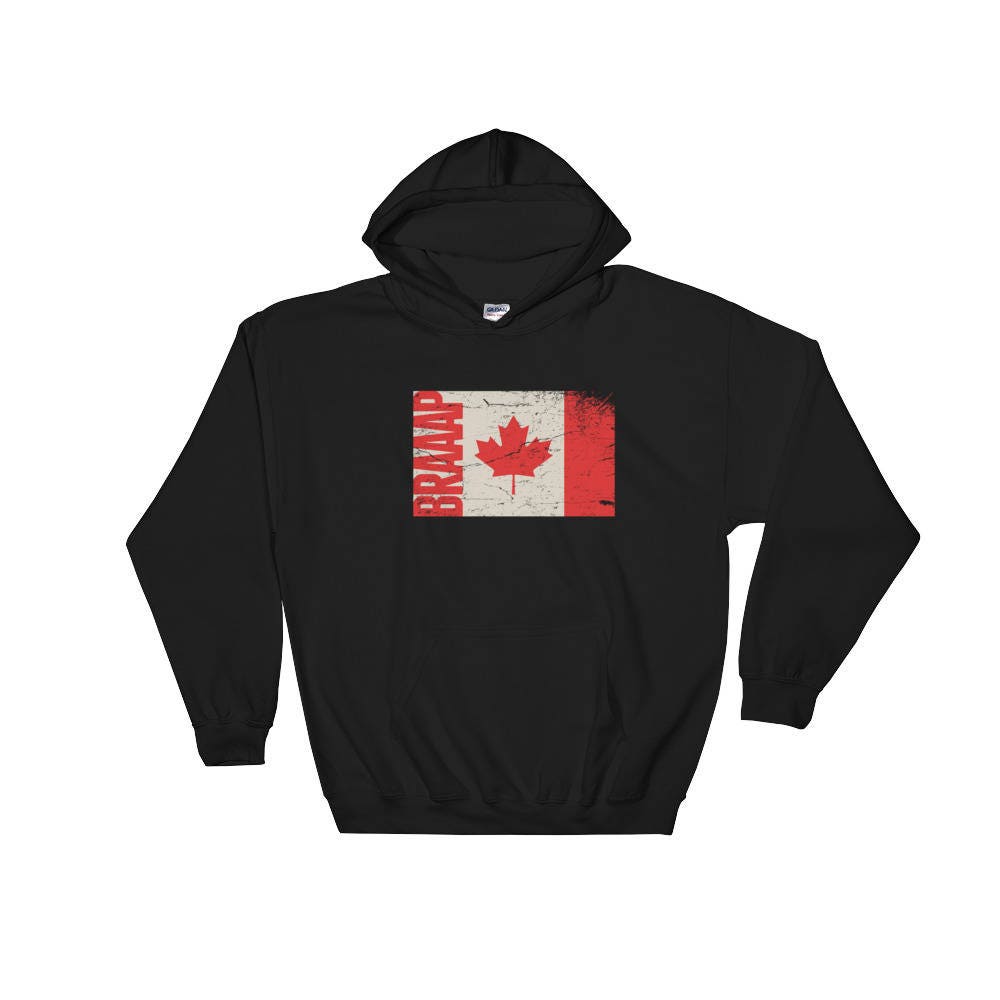 Braaap Kanada Sweatshirt Mit Kapuze Für Motocross Rennfahrer Oder Schneemobilfahrer Braaap Kanada Sweatshirt Mit Kapuze Für Motocross Rennfahrer Oder Schneemobilfahrer von ZANNYSDESIGN