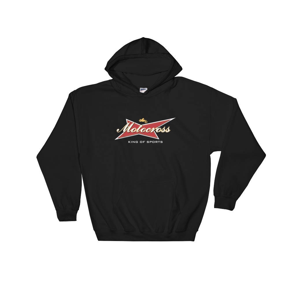 Motocross-König Der Sport Sweatshirt Mit Kapuze Motocross-König Der Sport Sweatshirt Mit Kapuze von ZANNYSDESIGN