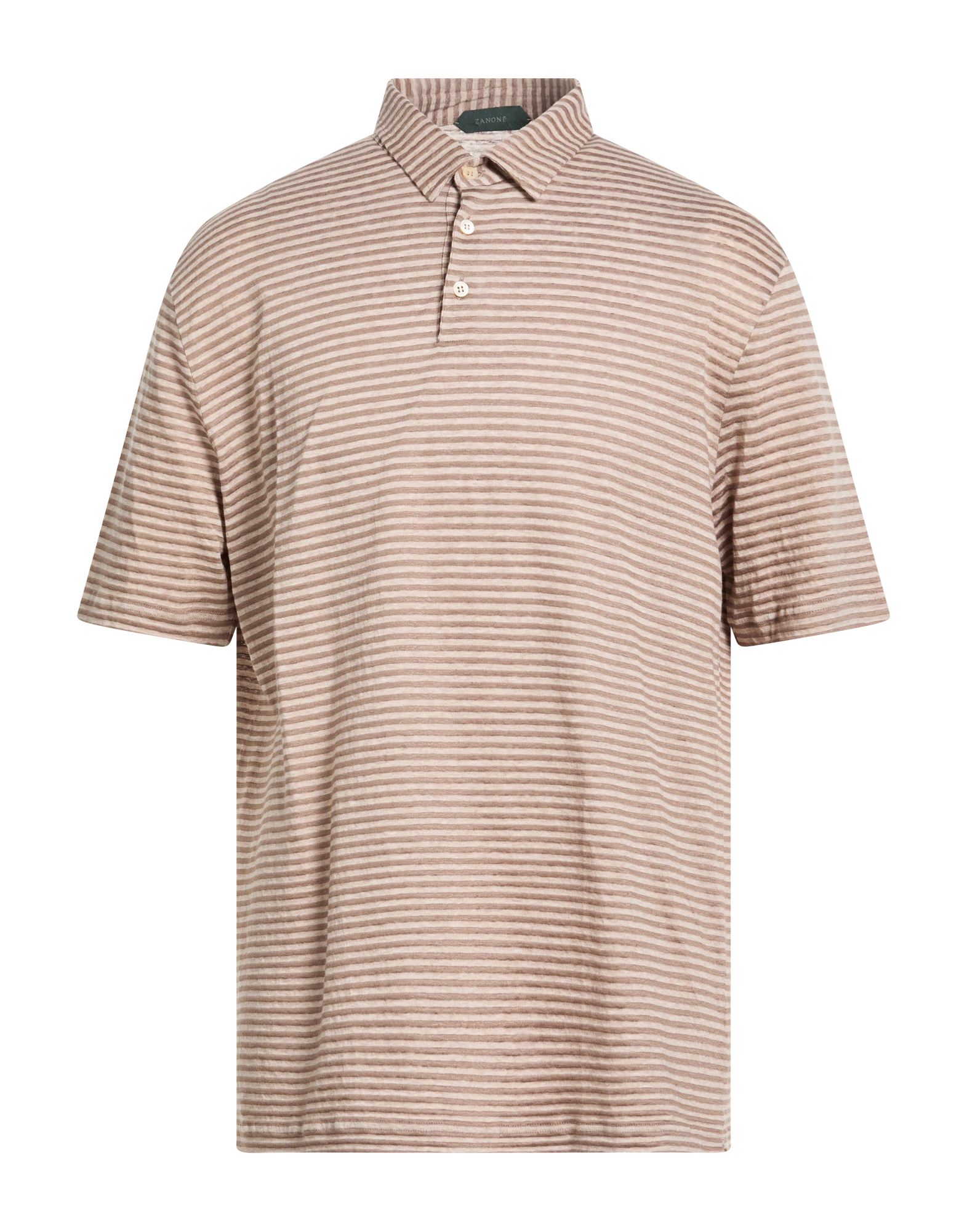 ZANONE Poloshirt Herren Hellbraun von ZANONE