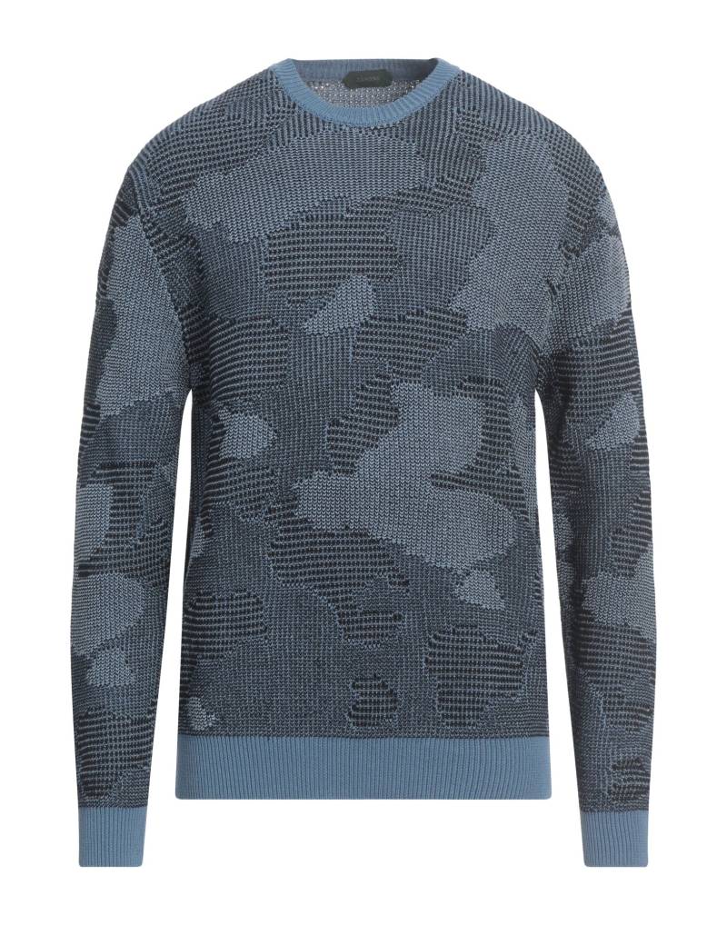 ZANONE Pullover Herren Taubenblau von ZANONE