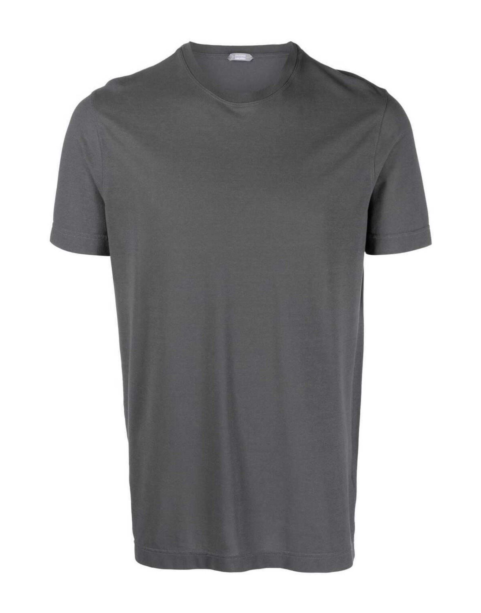 ZANONE T-shirts Herren Dunkelgrau von ZANONE