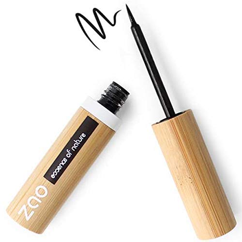 ZAO - Bambus Eyeliner mit Pinselspitze - Nr. 070 / Black Intense - 4,5 g von ZAO essence of nature
