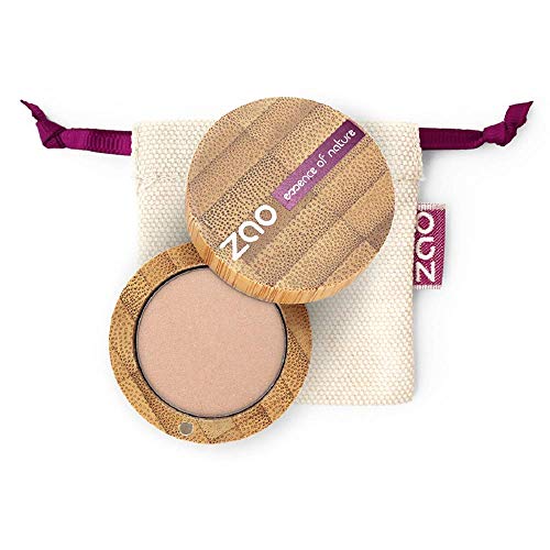 ZAO Pearly Eyeshadow 105 sandgold beige Lidschatten schimmernd / Perlglanz in nachfüllbarer Bambus-Dose von ZAO essence of nature