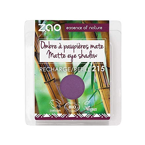 ZAO REFILL Matt Eyeshadow 215 lila pflaume Lidschatten-Nachfüller von ZAO essence of nature