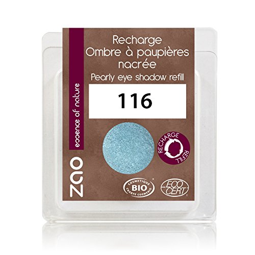 Zao - Nachfüllpackung - Perlmutt Eyeshadow - Nr. 116 / Blue Jeans von ZAO essence of nature