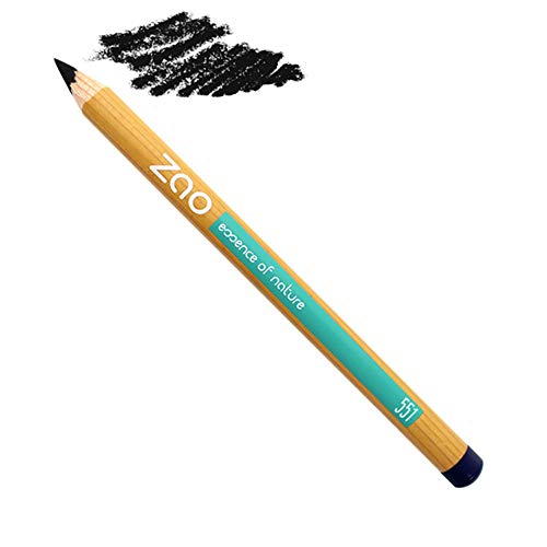 Zao – Bambus Pencil Eyes, Lips & Eyebrows 551 (Black) - 1,14 g von ZAO essence of nature