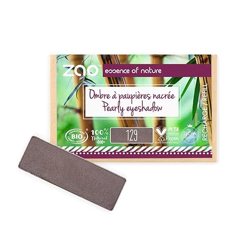 Zao Rectangle Eye Shadow Rechteckiger Perlmutt Lidschatten Taupe Nr.129 Refill Nachfüllpackung Zao Rectangle Eye Shadow Rechteckiger Perlmutt Lidschatten Taupe Nr.129 Refill Nachfüllpackung von ZAO essence of nature