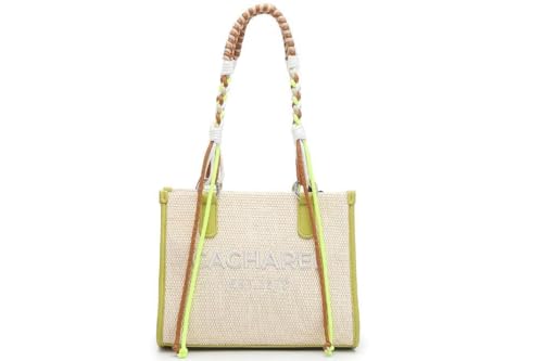 CU251121 Shopper Tasche für Damen, cremefarben, gelb, Einheitsgröße CU251121 Shopper Tasche für Damen, cremefarben, gelb, Einheitsgröße von ZAPATONEE