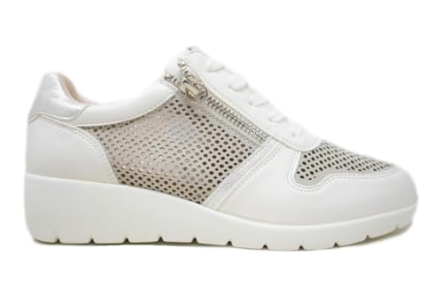 Maraval W0427 Sportschuhe mit Keilabsatz, für Damen, silberfarben, silber, 40 EU von ZAPATONEE
