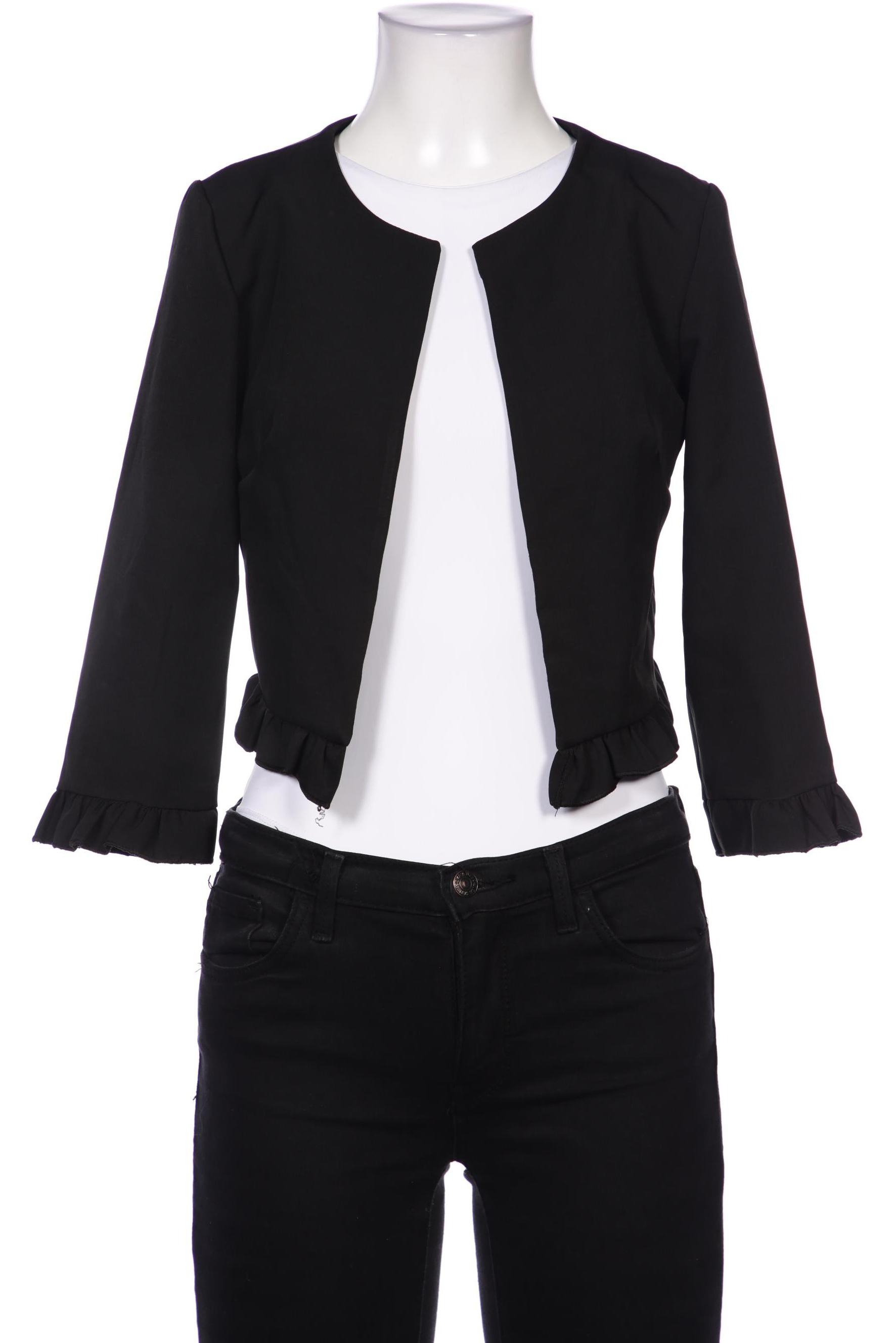 Zara Damen Blazer, schwarz, Gr. 34 von ZARA