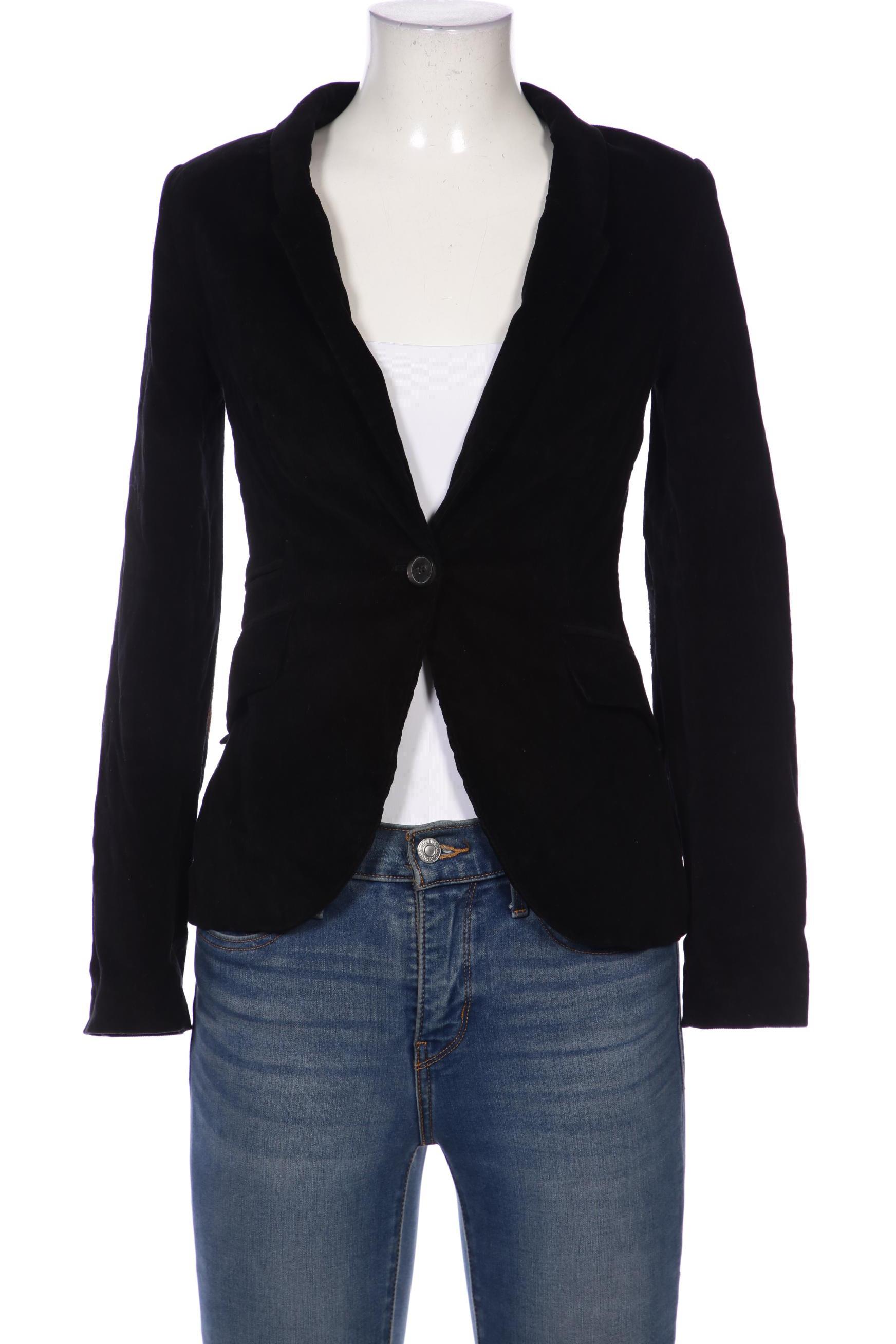 Zara Damen Blazer, schwarz, Gr. 36 von ZARA