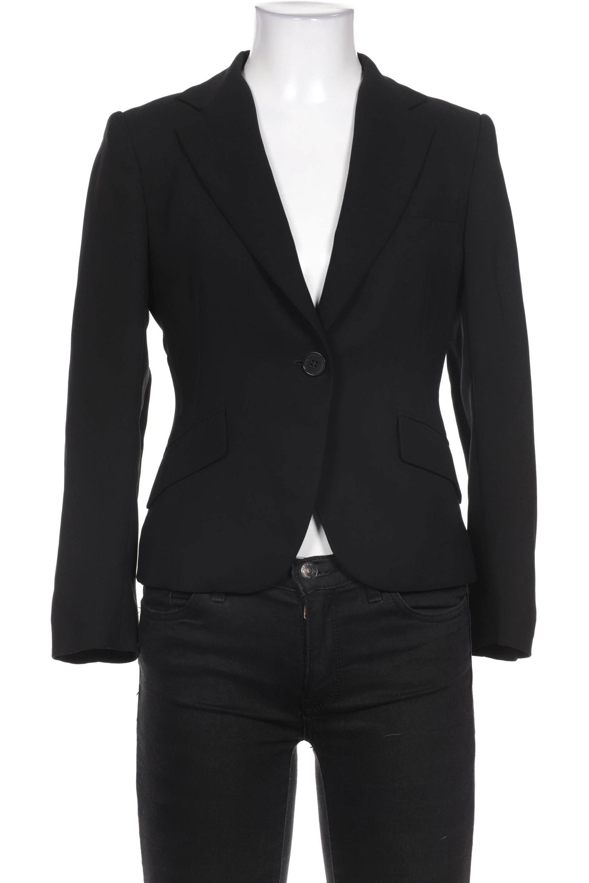 Zara Damen Blazer, schwarz, Gr. 36 von ZARA