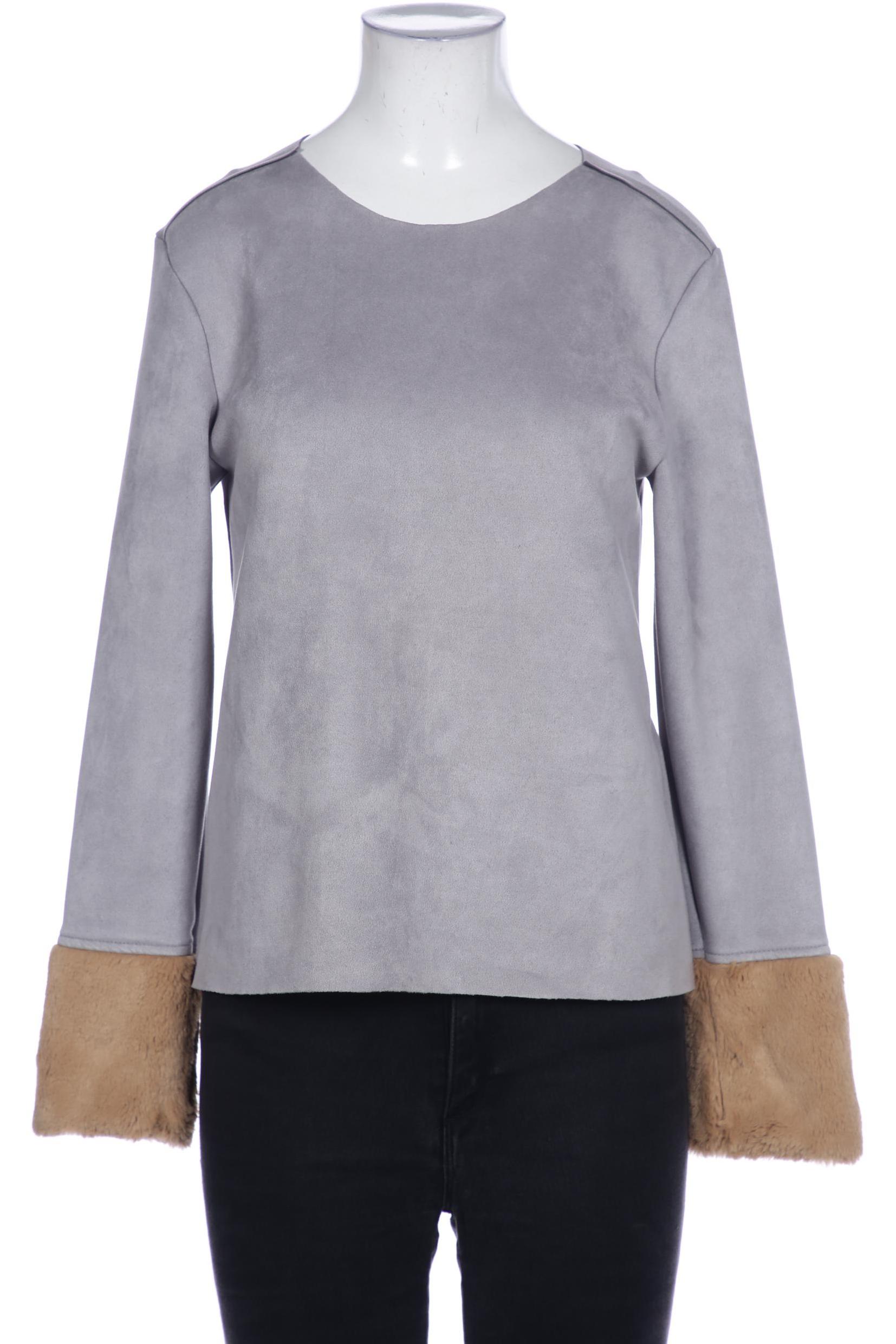 ZARA Damen Bluse, grau von ZARA