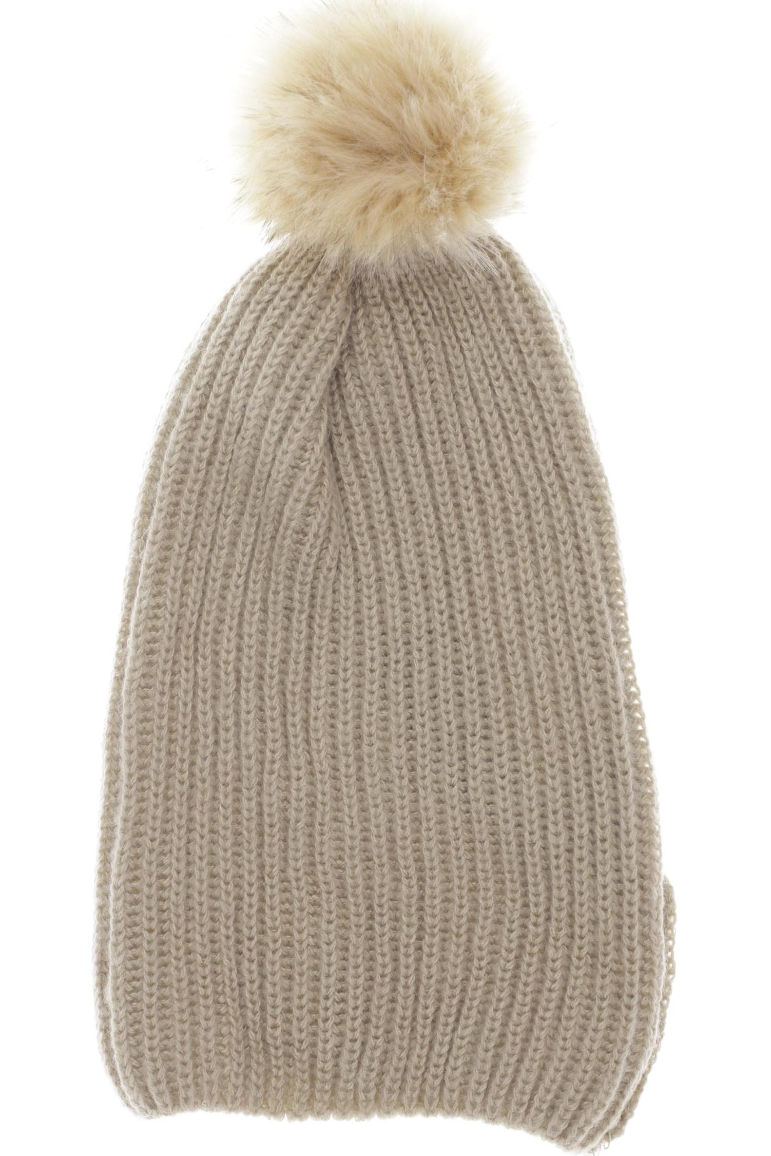 Zara Damen Hut/Mütze, beige, Gr. 56 von ZARA