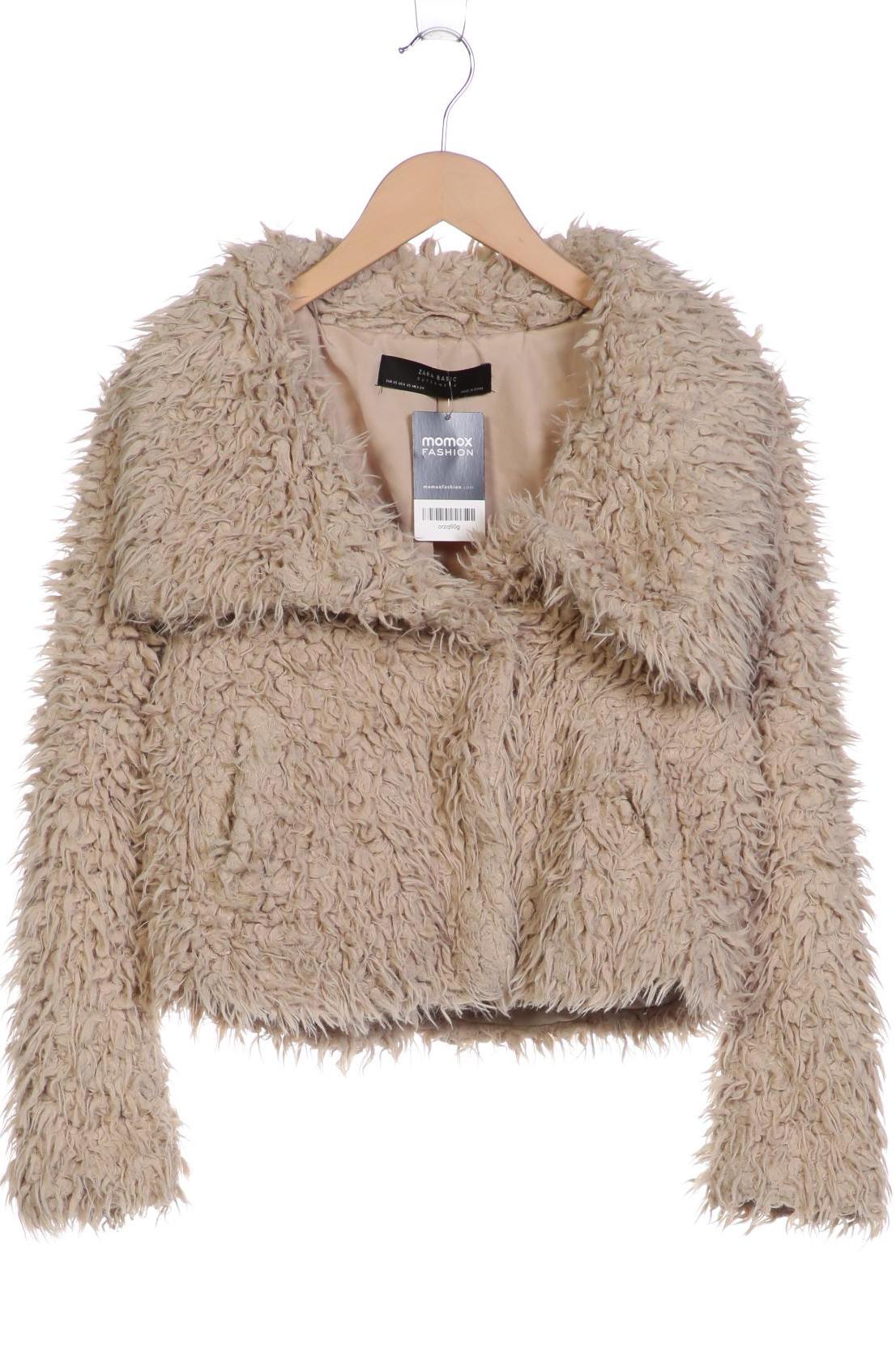 ZARA Damen Jacke, beige von ZARA