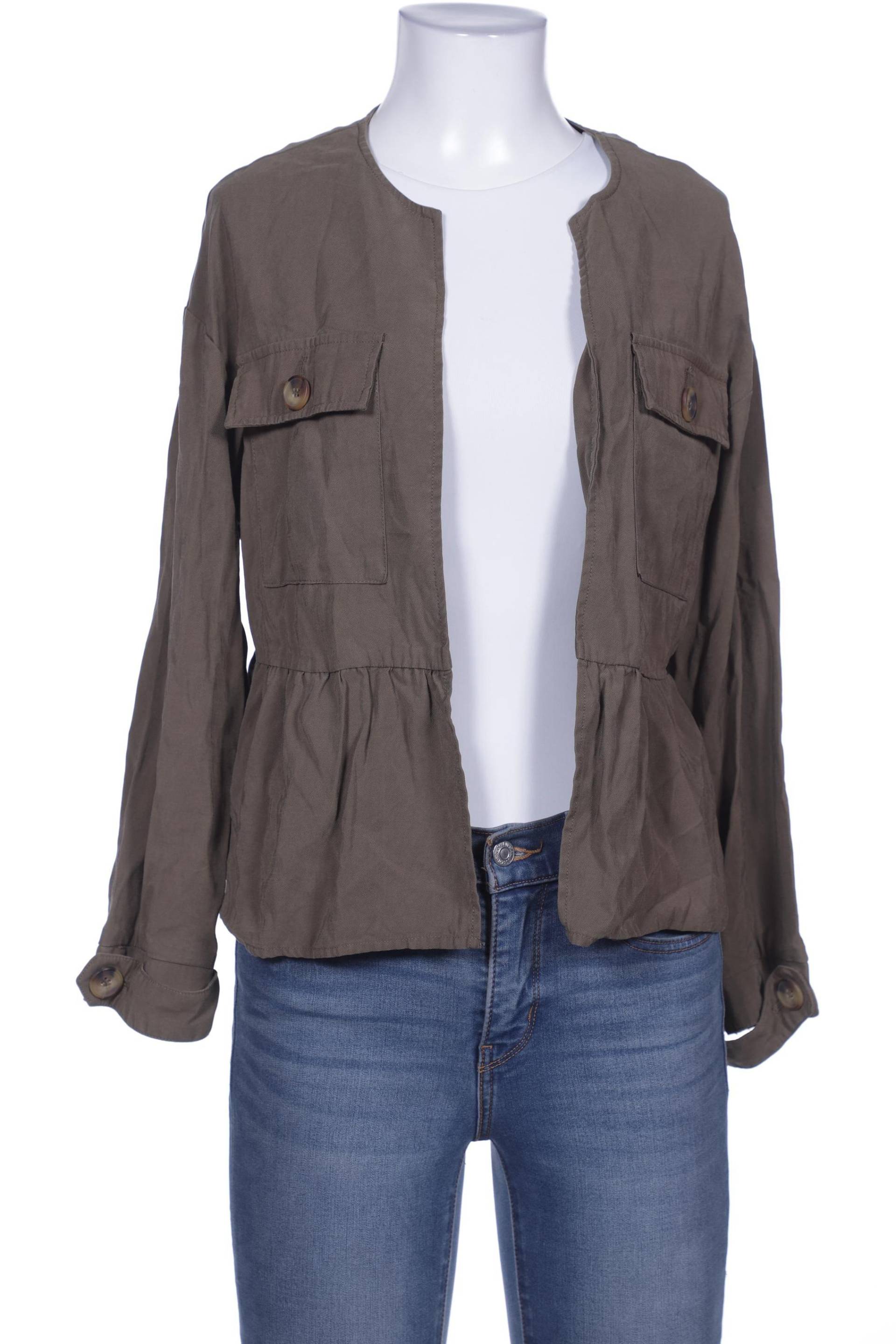 ZARA Damen Jacke, grün von ZARA