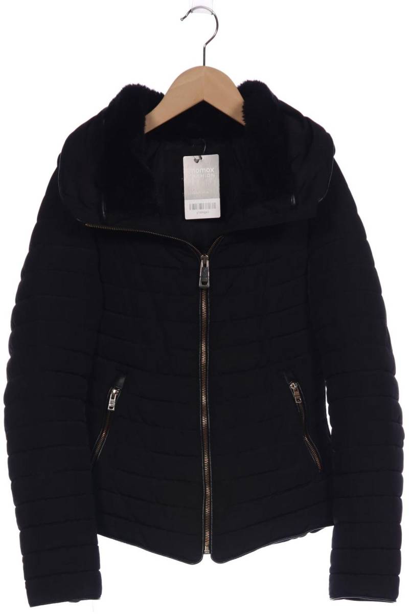 Zara Damen Jacke, schwarz, Gr. 34 von ZARA