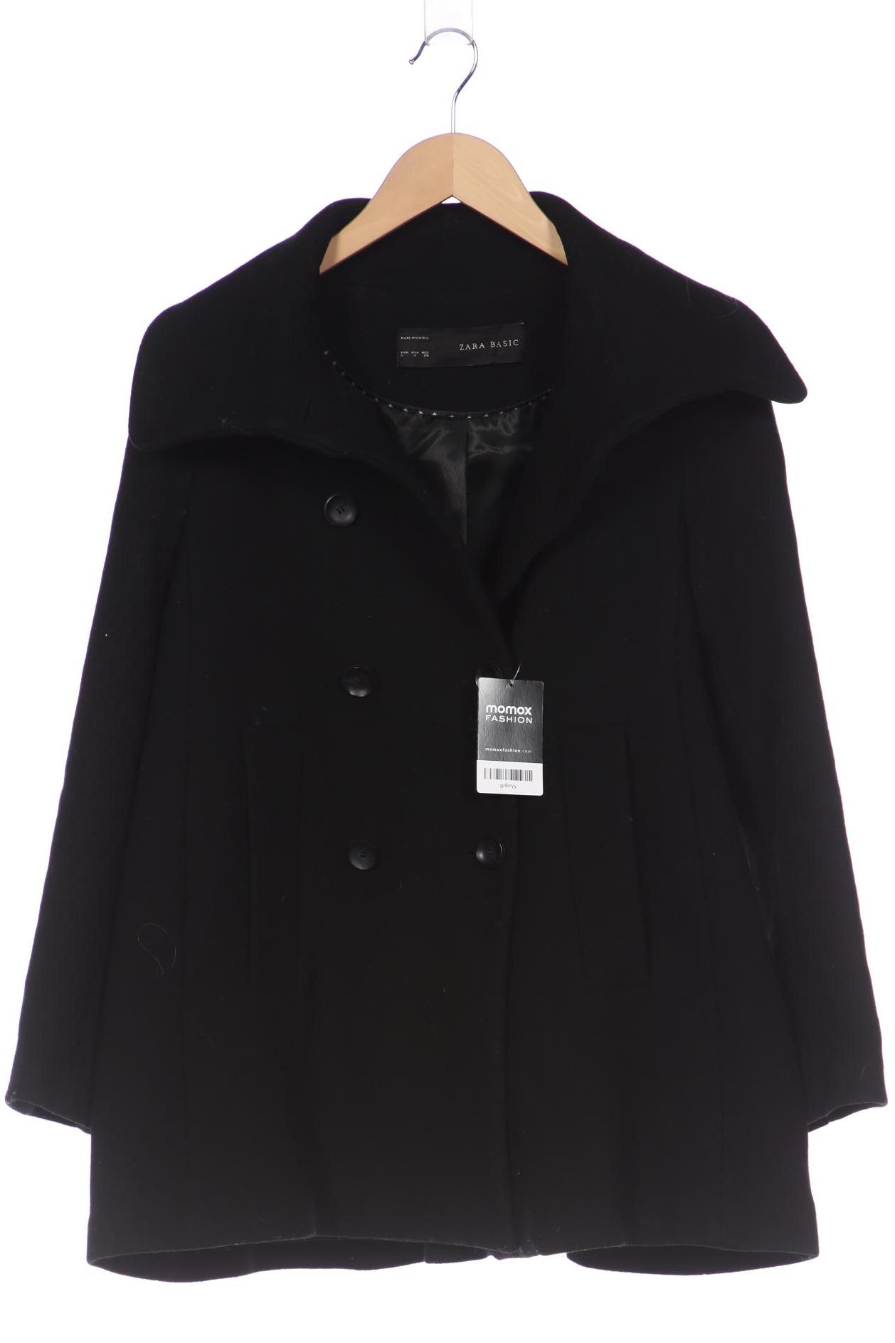 Zara Damen Jacke, schwarz, Gr. 36 von ZARA
