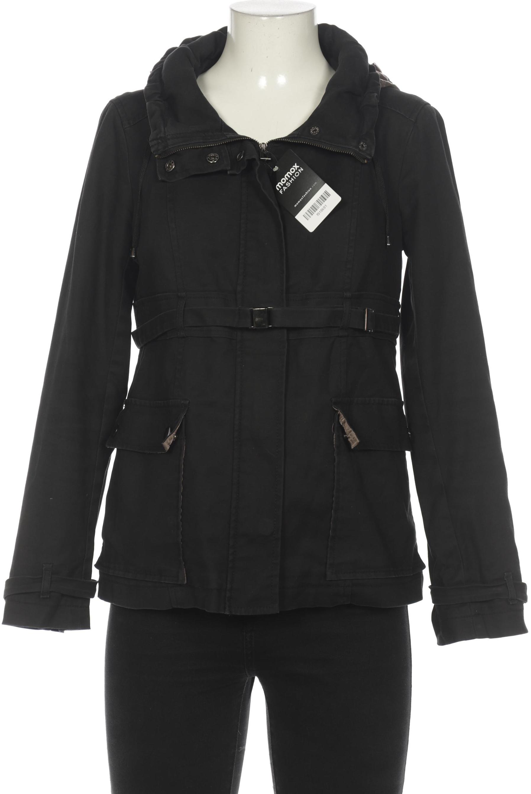 Zara Damen Jacke, schwarz, Gr. 42 von ZARA