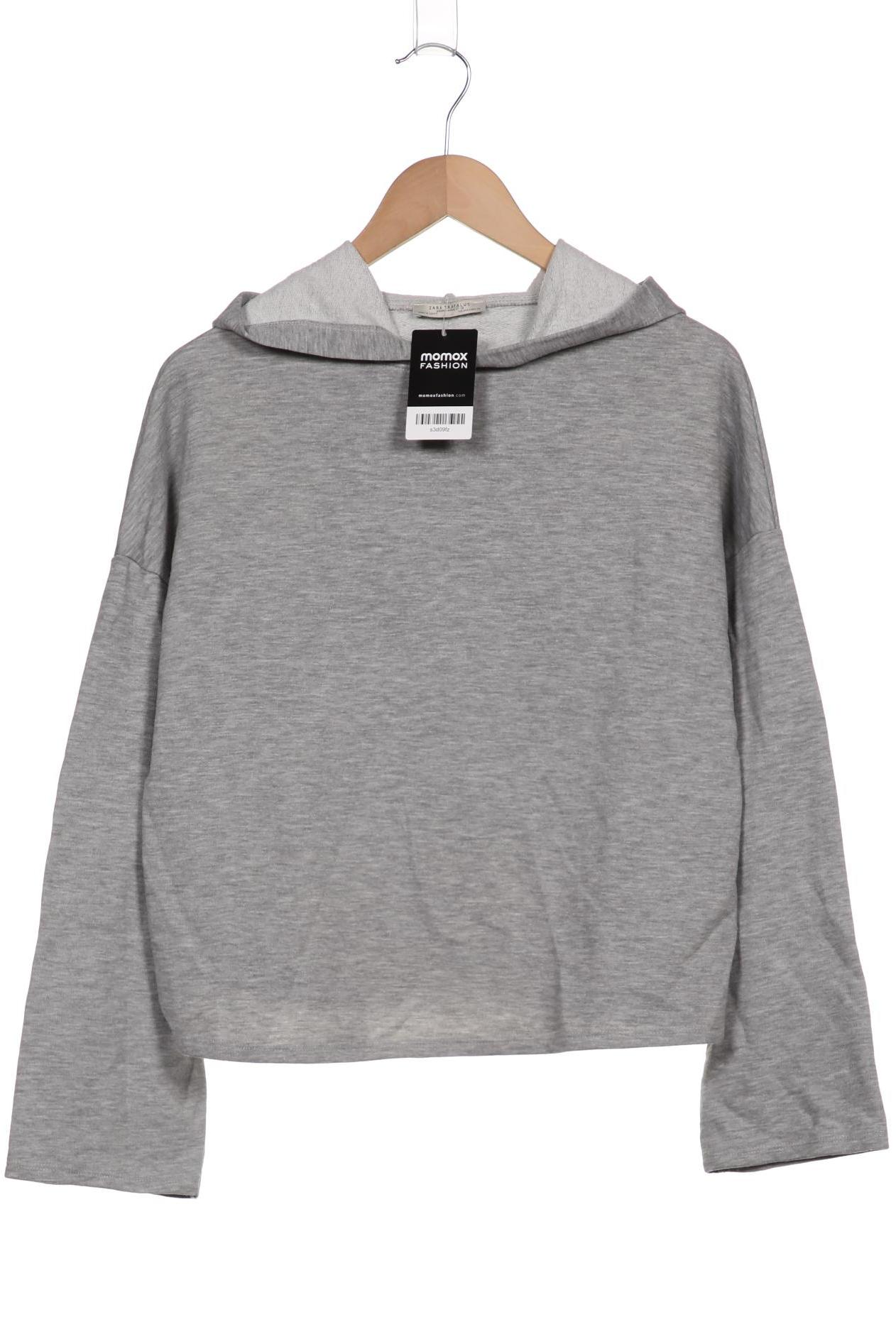 ZARA Damen Kapuzenpullover, grau von ZARA