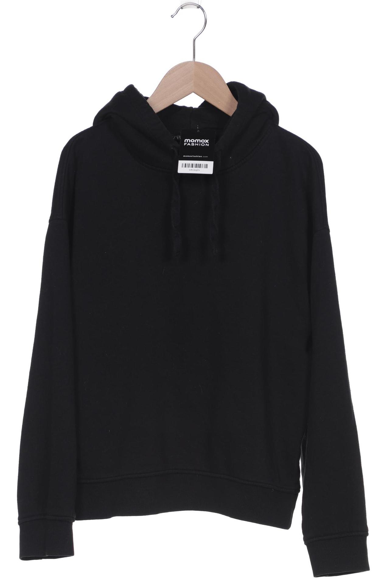 ZARA Damen Kapuzenpullover, schwarz von ZARA