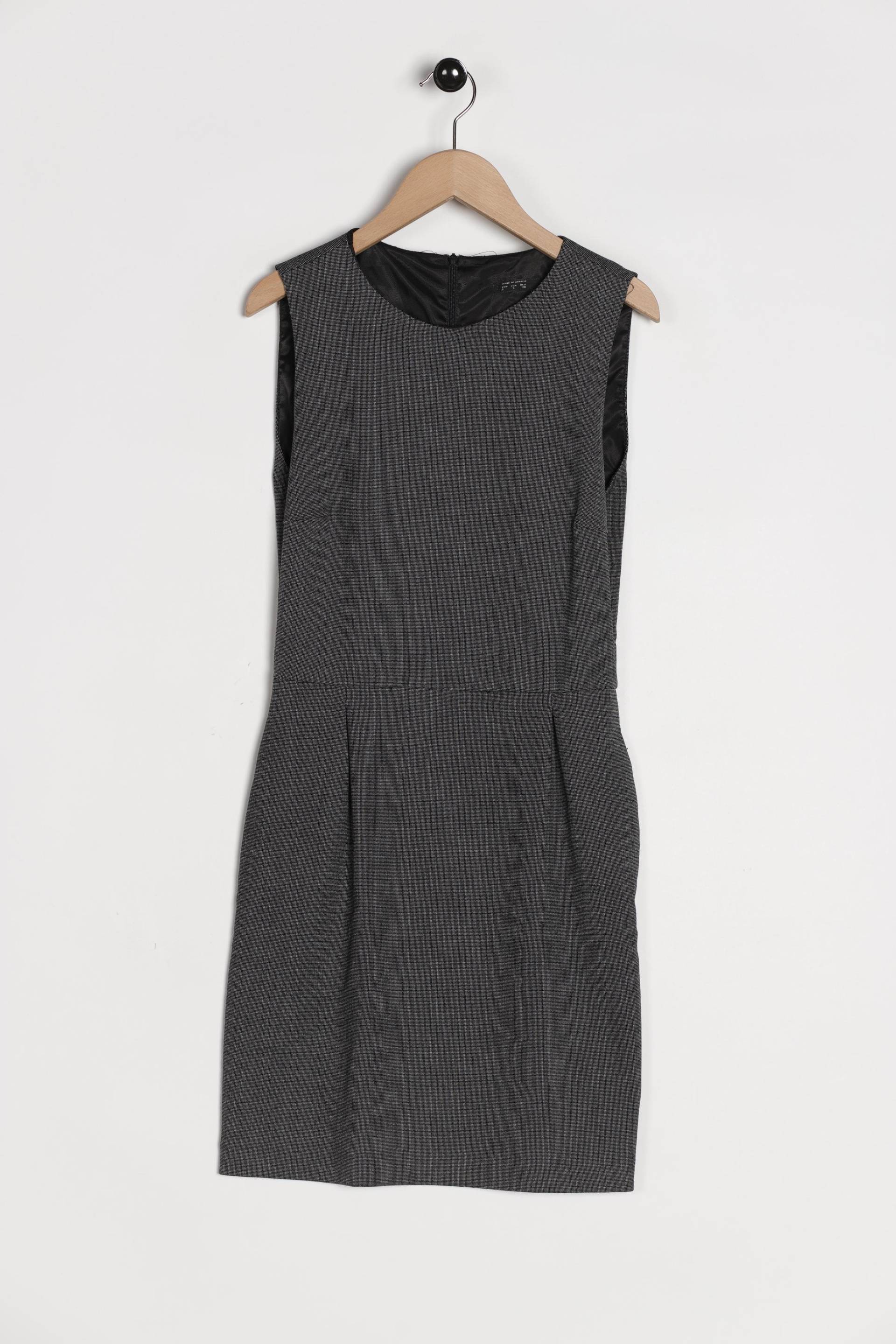 Zara Damen Kleid, grau, Gr. 36 von ZARA