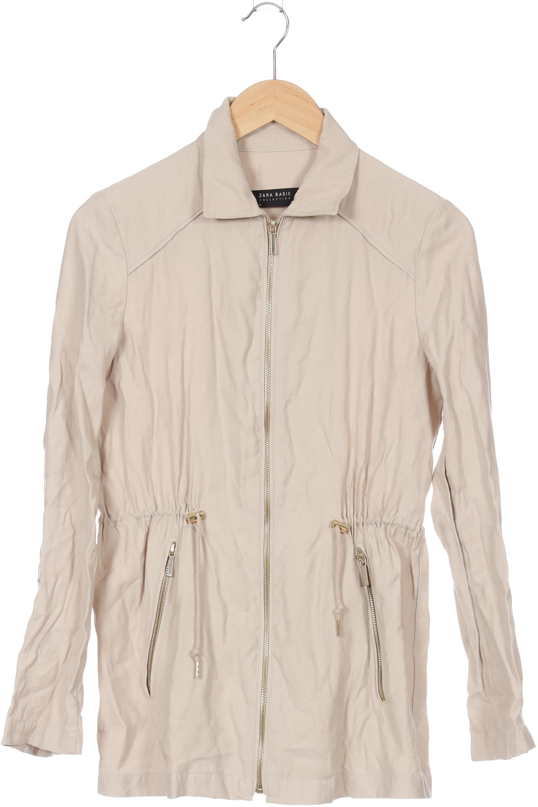 ZARA Damen Mantel, beige von ZARA