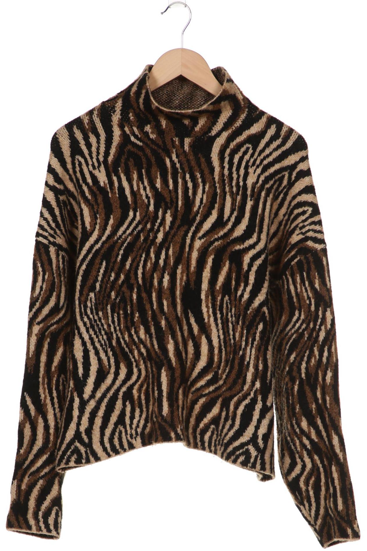 Zara Damen Pullover, braun, Gr. 38 von ZARA