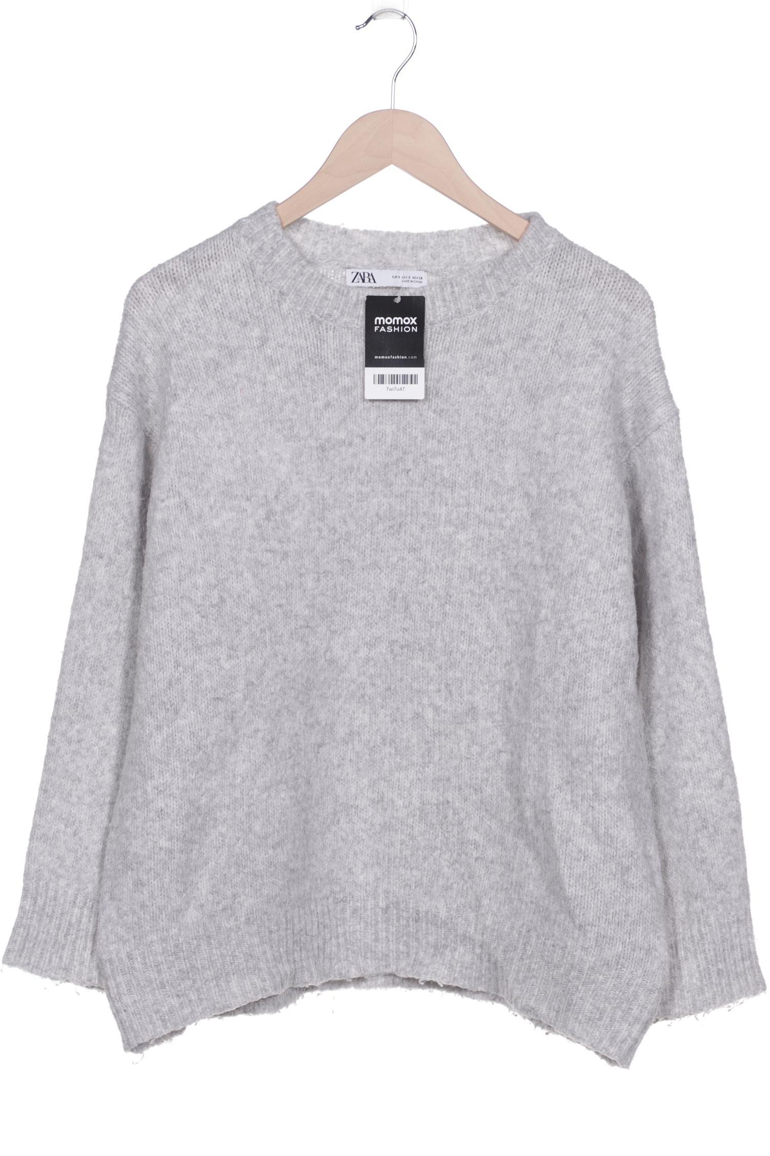 ZARA Damen Pullover, grau von ZARA