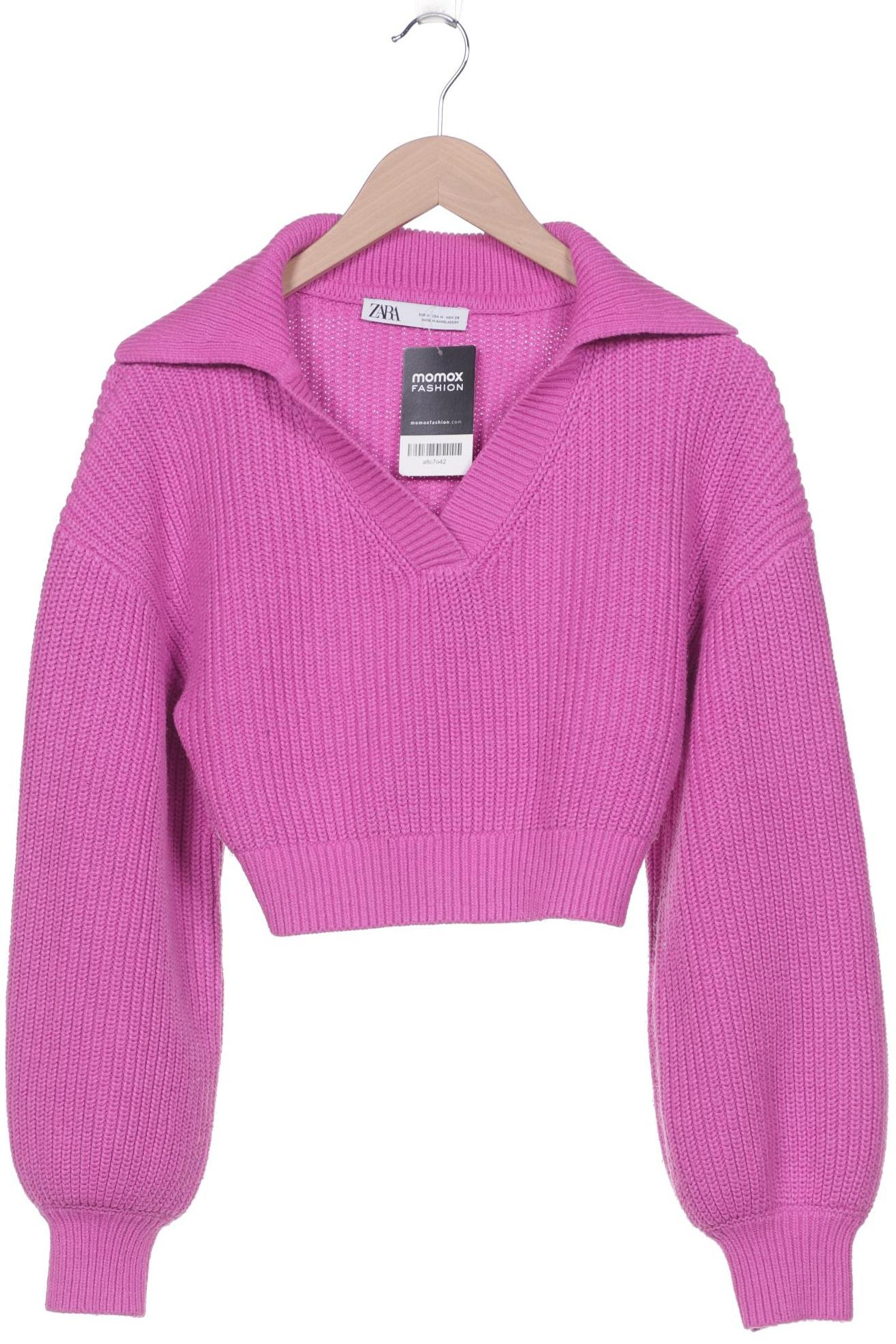 Zara Damen Pullover, pink, Gr. 38 von ZARA