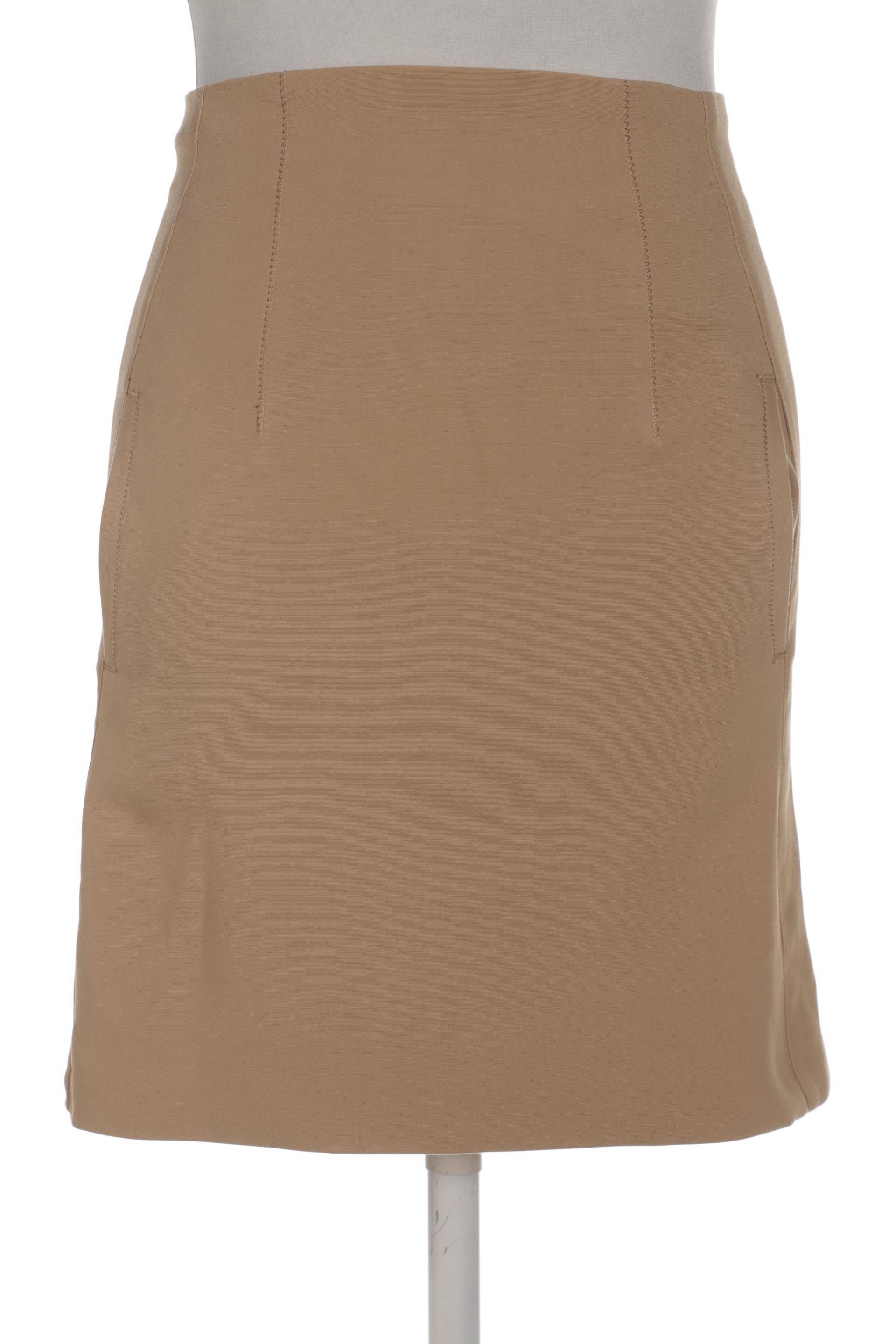 ZARA Damen Rock, beige von ZARA