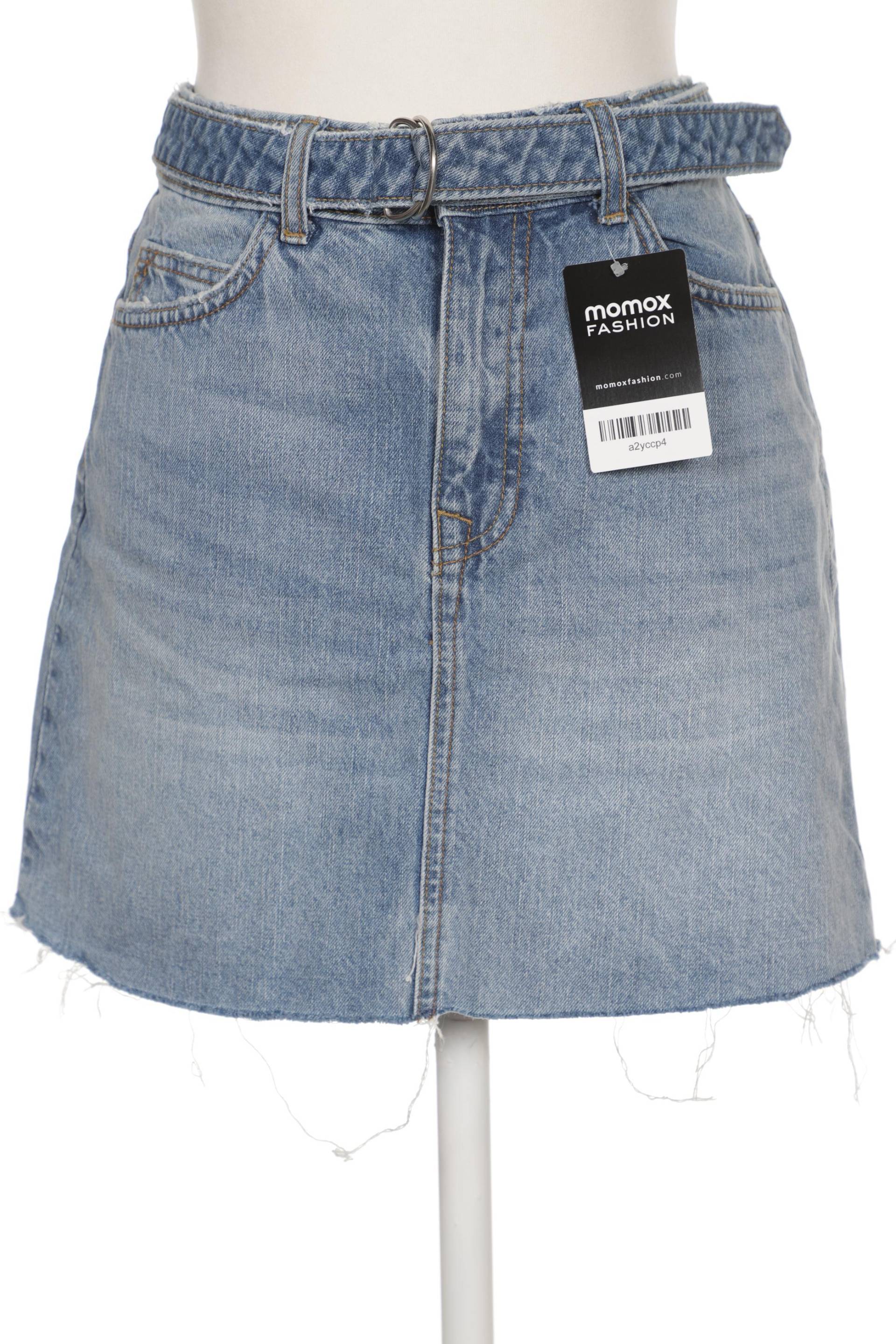 ZARA Damen Rock, blau von ZARA