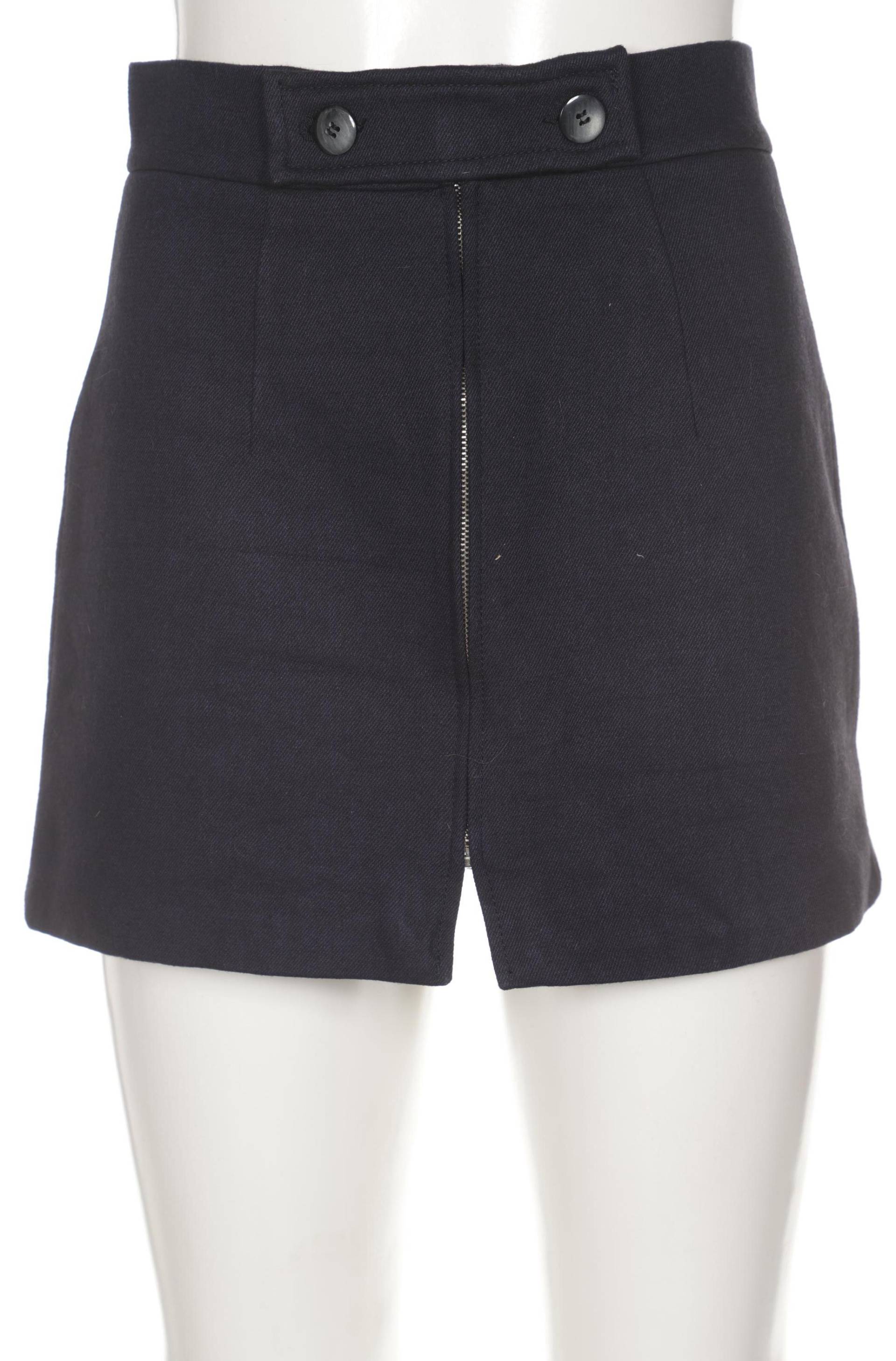 ZARA Damen Rock, marineblau von ZARA