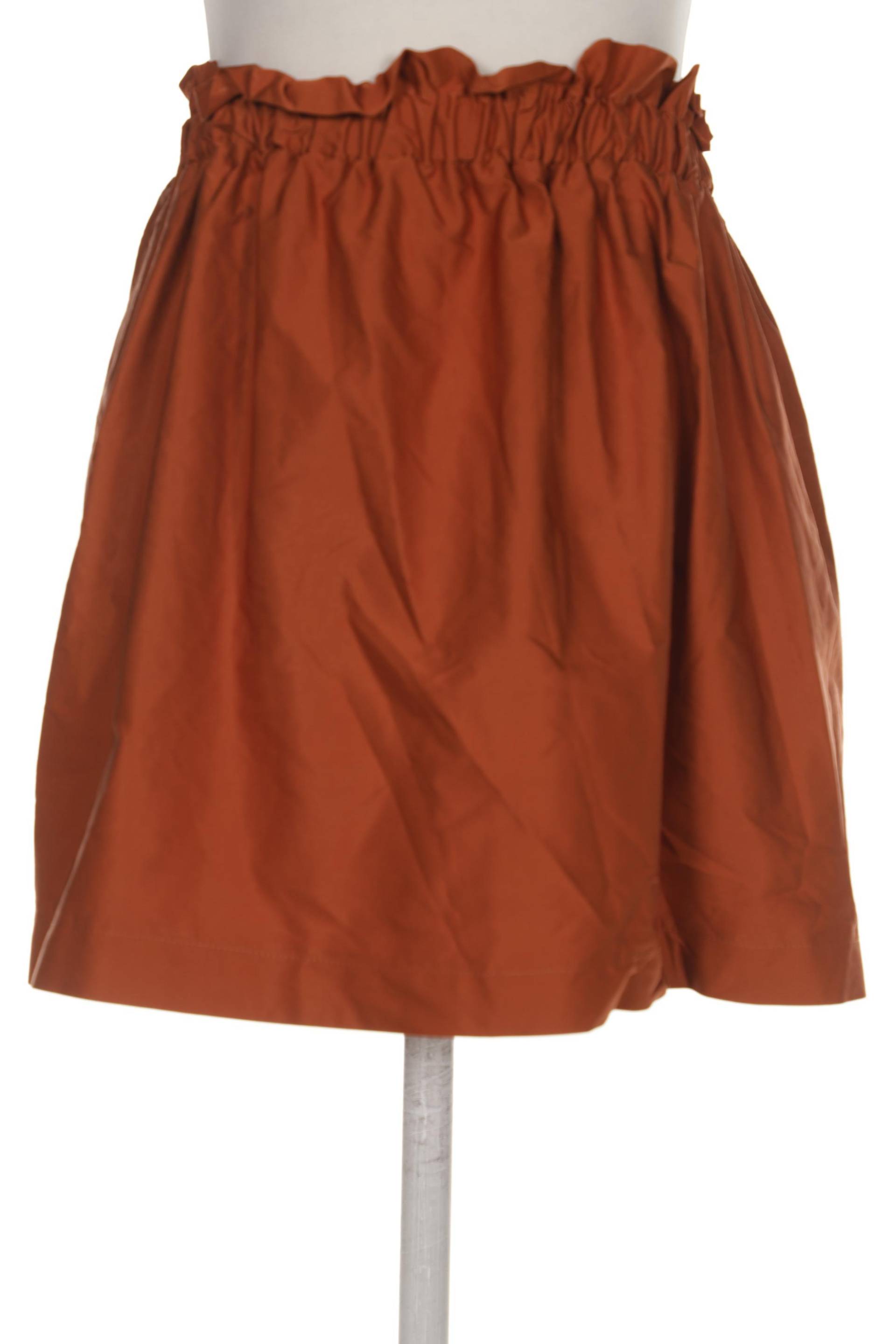 ZARA Damen Rock, orange von ZARA