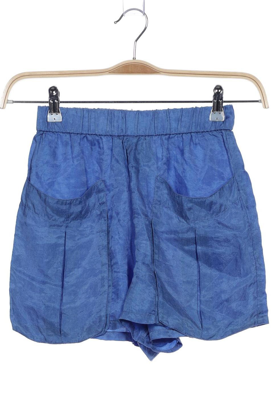 ZARA Damen Shorts, blau von ZARA