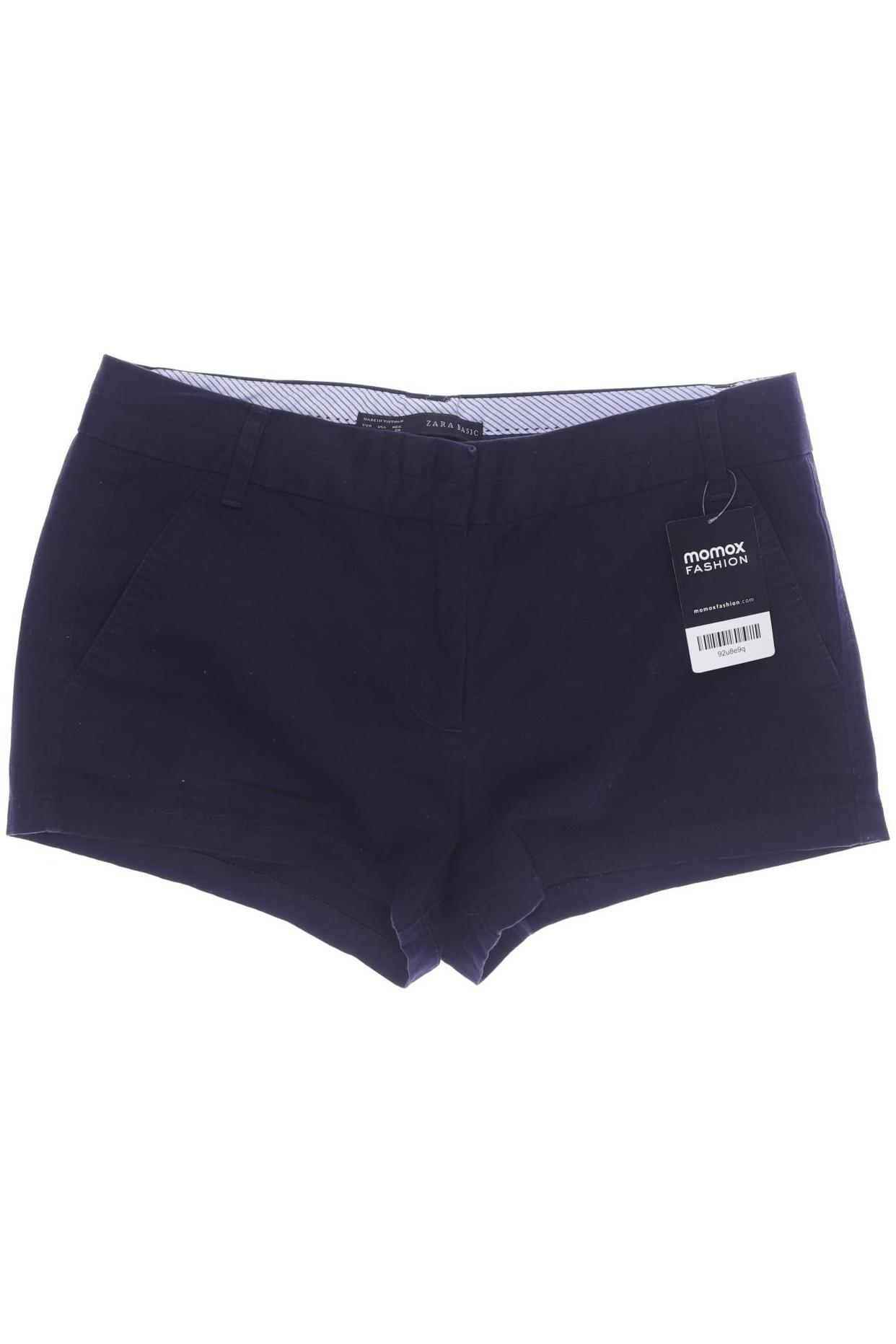 ZARA Damen Shorts, marineblau von ZARA