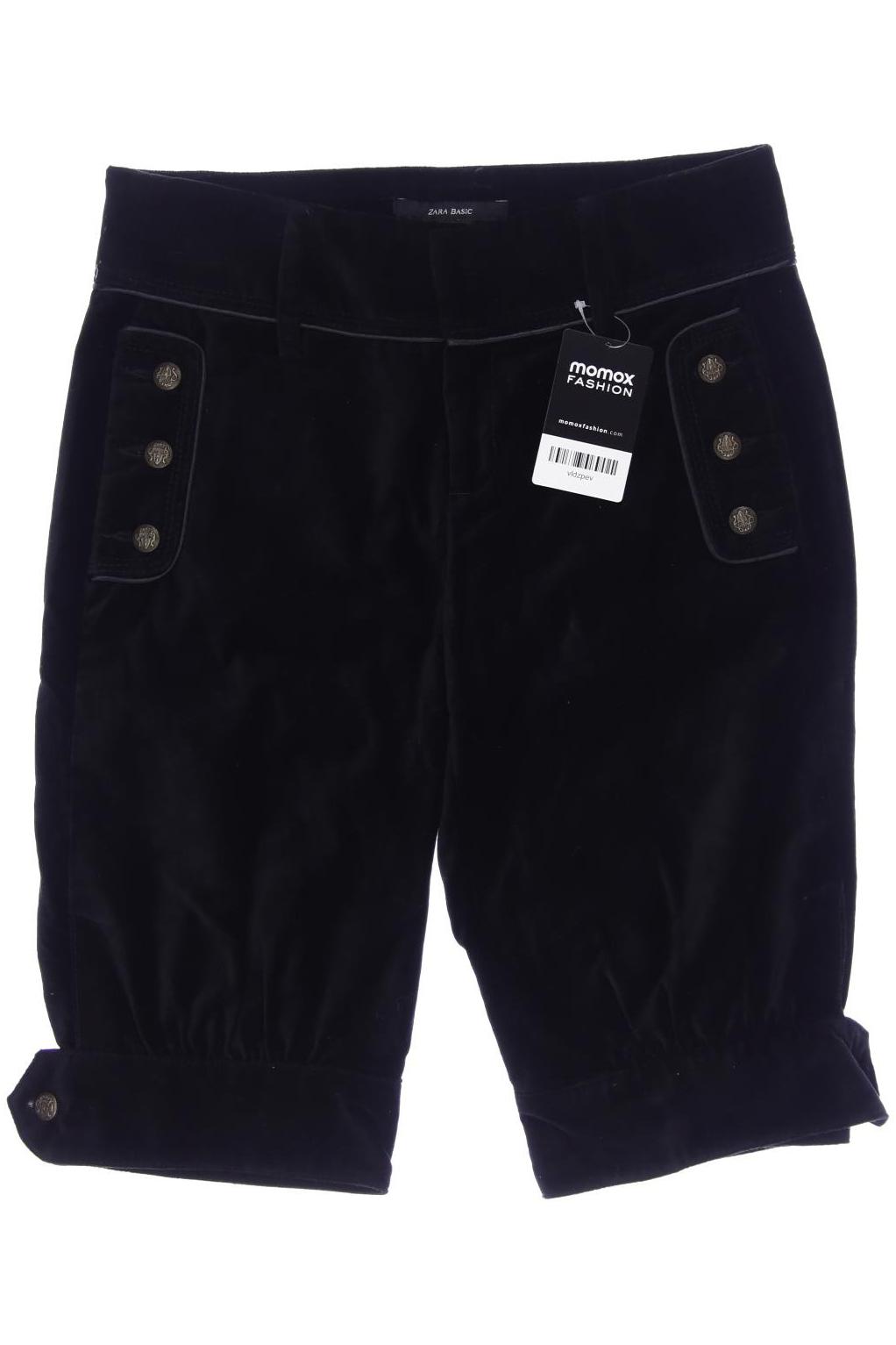 ZARA Damen Shorts, schwarz von ZARA